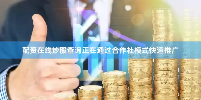 配资在线炒股查询正在通过合作社模式快速推广
