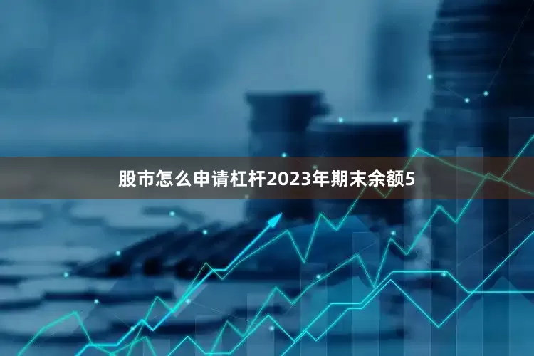 股市怎么申请杠杆2023年期末余额5