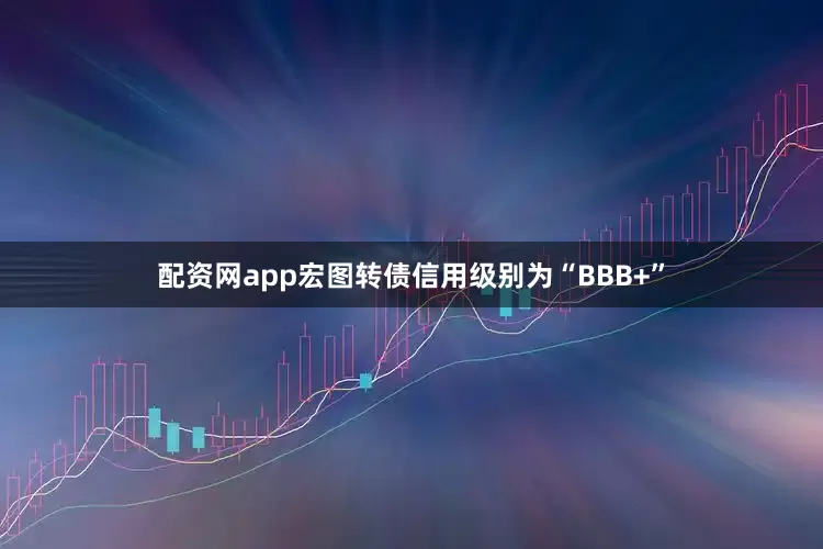 配资网app宏图转债信用级别为“BBB+”